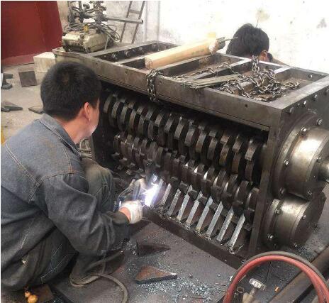 對焊接后撕碎機刀片的檢查有什么要求